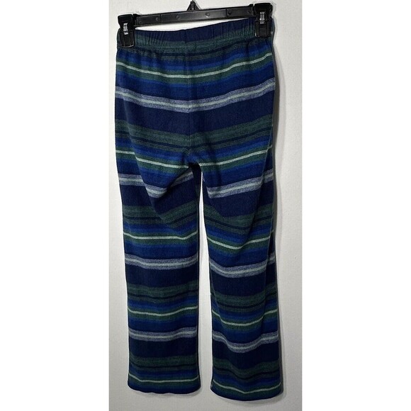 Eddie Bauer Sleep Pants Kids Sz M Striped Drawstring Elastic Waist Pajama Lounge - Picture 4 of 10